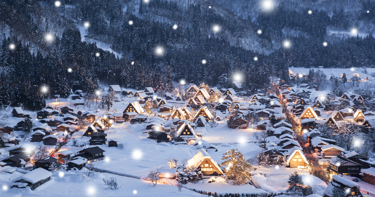 おでかけPINTO】こどもたちにも見せてあげたい！雪の絶景【西日本編