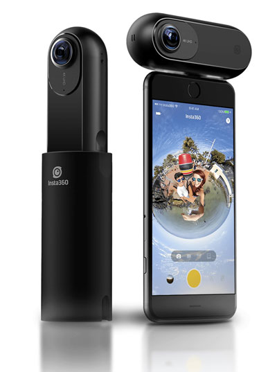 次世代すぎる究極の自撮りカメラ登場！ iPhone対応の「Insta360 ONE