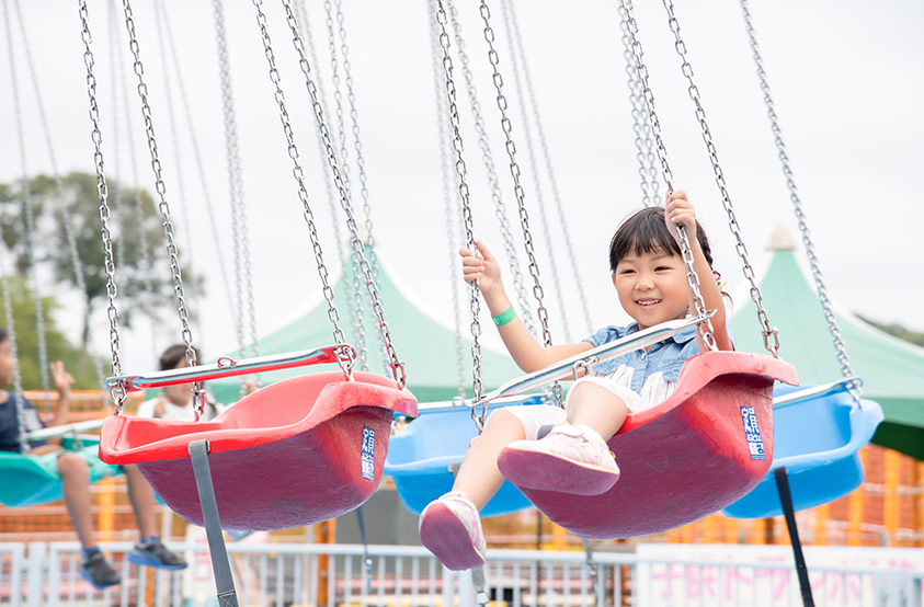 18年の3月11日 18日は 遊園地の日 小さいこどもたちにピッタリなレトロな遊園地 Pinto スタジオアリス