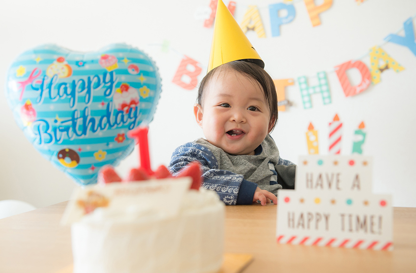 一歳のお誕生日をお祝い こどもが喜ぶバースデー離乳食 Pinto スタジオアリス